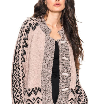ADORE Mix Media Sweater