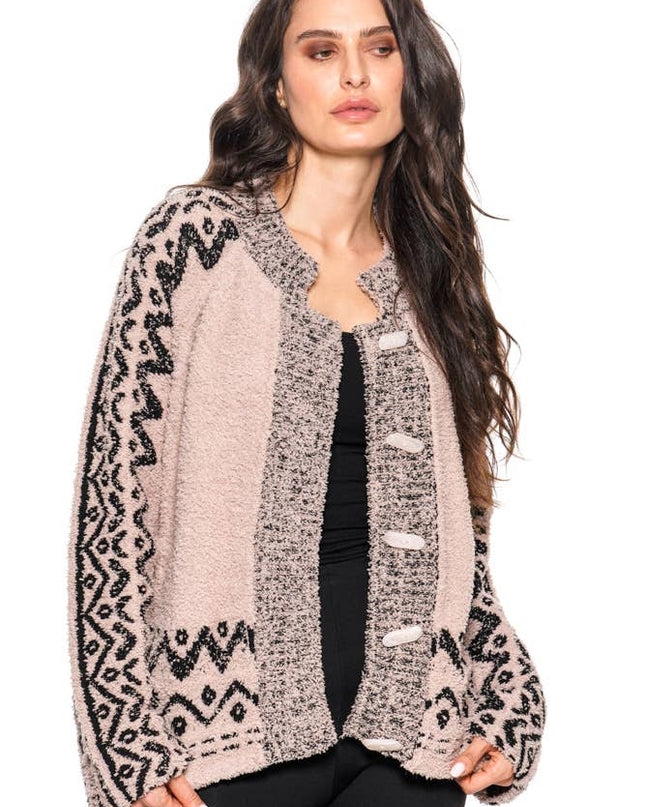 ADORE Mix Media Sweater