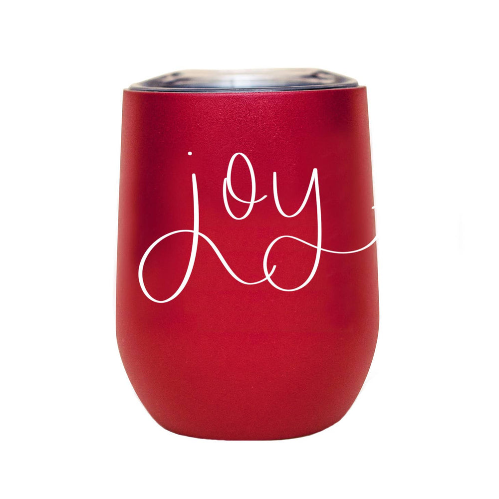 Christmas Metal Wine Tumbler