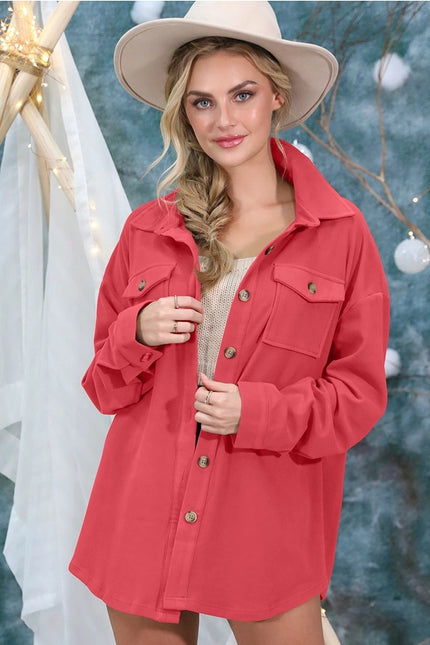 NINEXIS Warm Button Down Jacket
