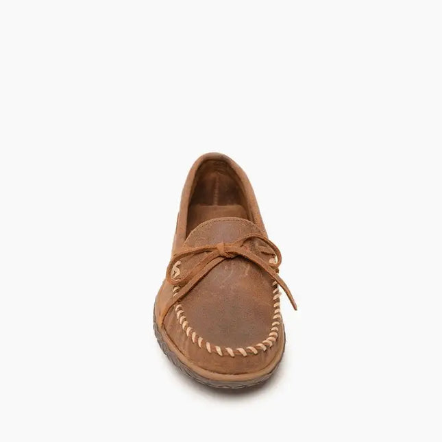Minnetonka Tie Tred (Men's) - Brown Ruff