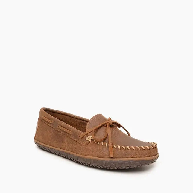 Minnetonka Tie Tred (Men's) - Brown Ruff