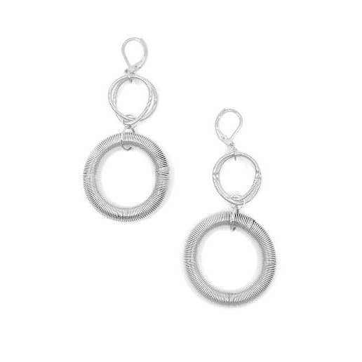 Sea Lily Large Loop Drop Earring