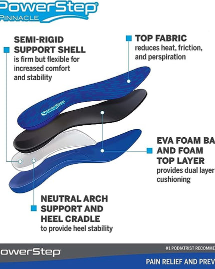 Powerstep Pinnacle Orthotic (Unisex)