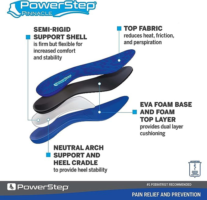 Powerstep Pinnacle Orthotic (Unisex)