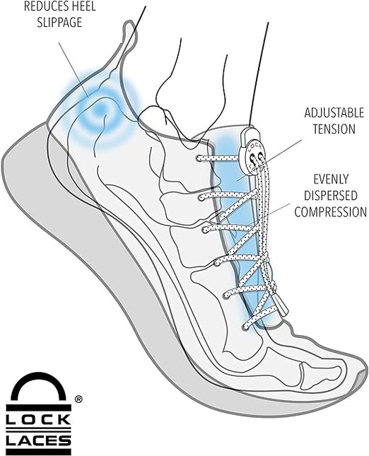 Lock Laces Original No-Tie Shoelaces