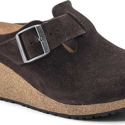 Birkenstock Papillo Fanny Clog (Women's) - Roast Suede
