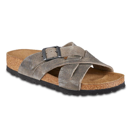 Birkenstock Lugano (Men's) - Faded Khaki