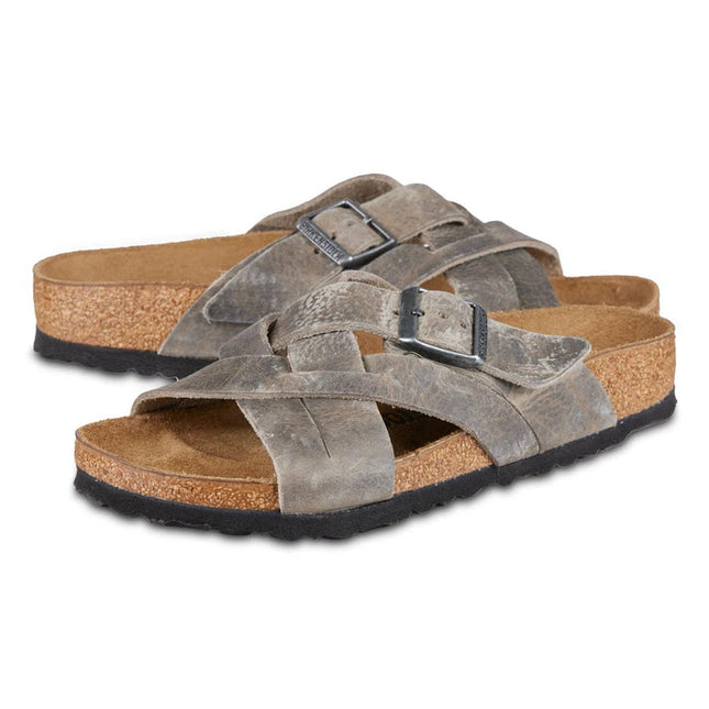 Birkenstock Lugano (Men's) - Faded Khaki