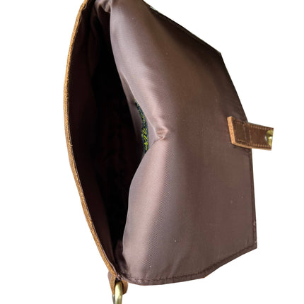 ROMA Crazy Horse Genuine Leather Crossbody - Small
