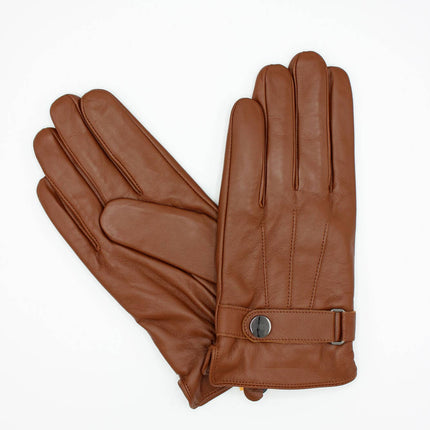 Men's Fleece Lined Leather Gloves