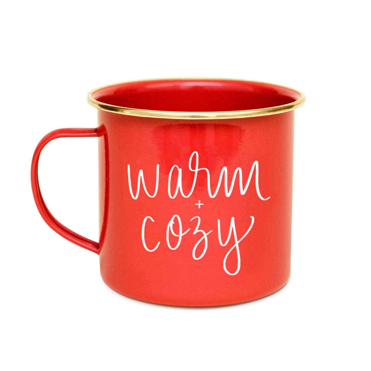 Warm and Cozy - Red Campfire Coffee Mug