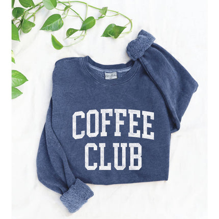 Coffee Club Mineral Graphic Sweatshirt