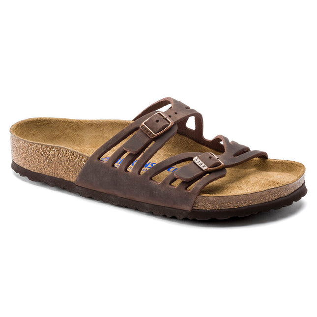 Birkenstock Granada Soft Footbed (Women's) - Habana Oiled Leather