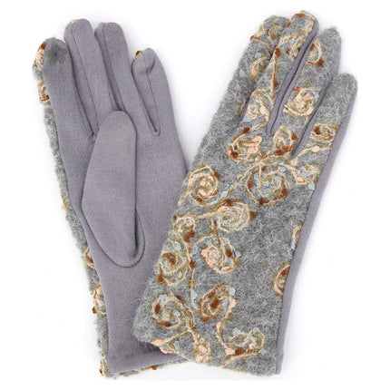 BOUCL CHECK TOUCHSCREEN GLOVES