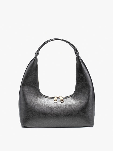 JEN & CO Atlanta Metallic Shoulder Bag
