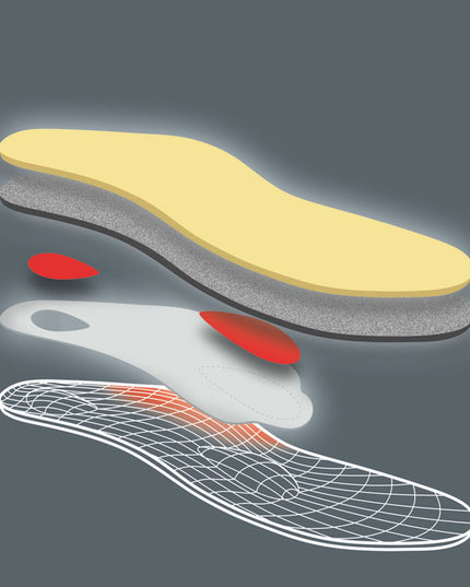 Pedag Viva - Leather Orthotic Anti-Odor Insole with Arch Support