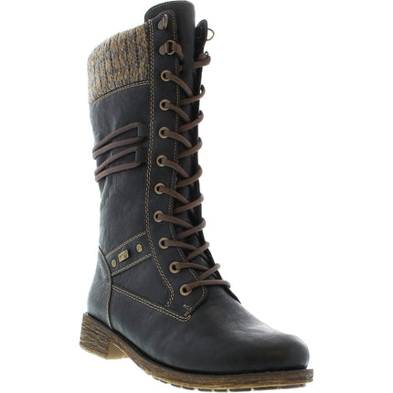 Remonte D8077-02 Erin 77 (Women's) - Asphalt/Graphite Synthetic