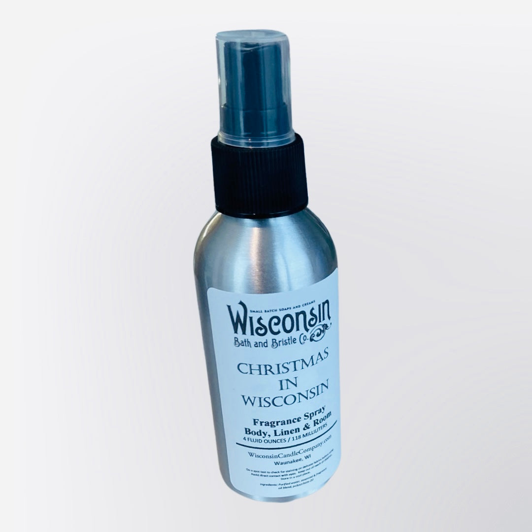 4 OZ ROOM SPRAY - CHRISTMAS IN WISCONSIN – Chiappetta Shoes