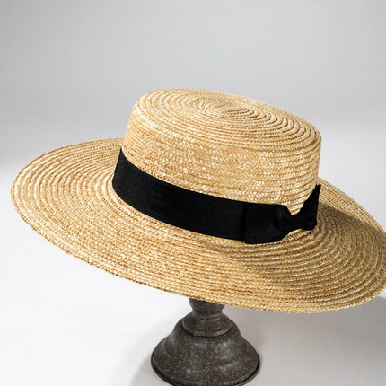 Urbanista Wheat Straw Boater Hat