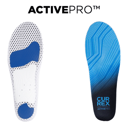 CURREX® ACTIVEPRO™ HIGH Insoles | Athletic Insoles for Gym-Goers & Fitness Enthusiasts