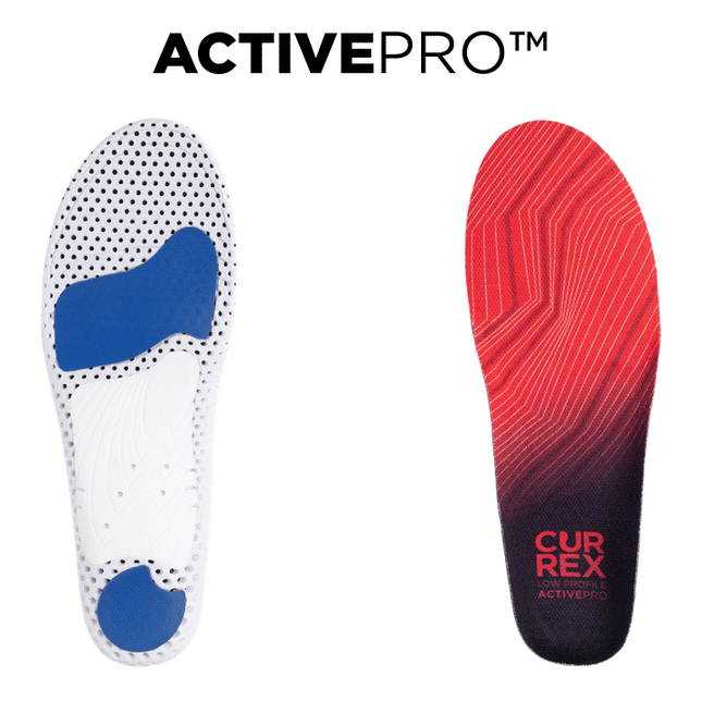 CURREX® ACTIVEPRO™ LOW Insoles | Athletic Insoles for Gym-Goers & Fitness Enthusiasts