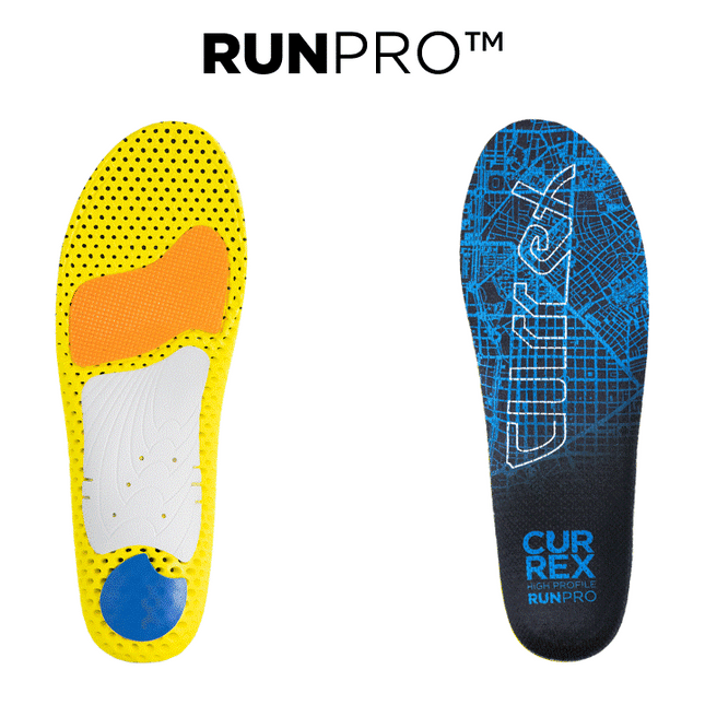 CURREX® RUNPRO™ High Insoles | Dynamic Insoles for Running Shoes