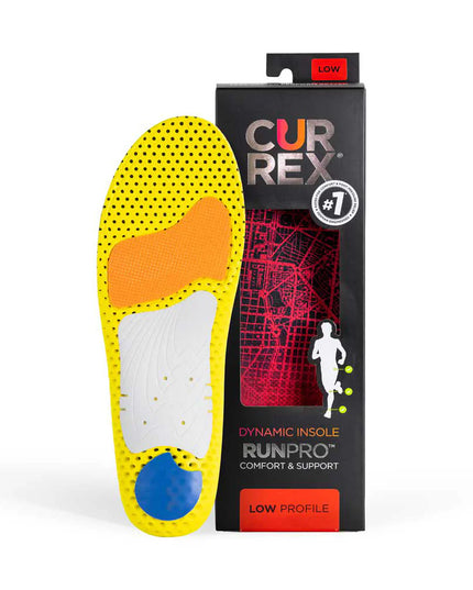 CURREX® RUNPRO™ Low Insoles | Dynamic Insoles for Running Shoes