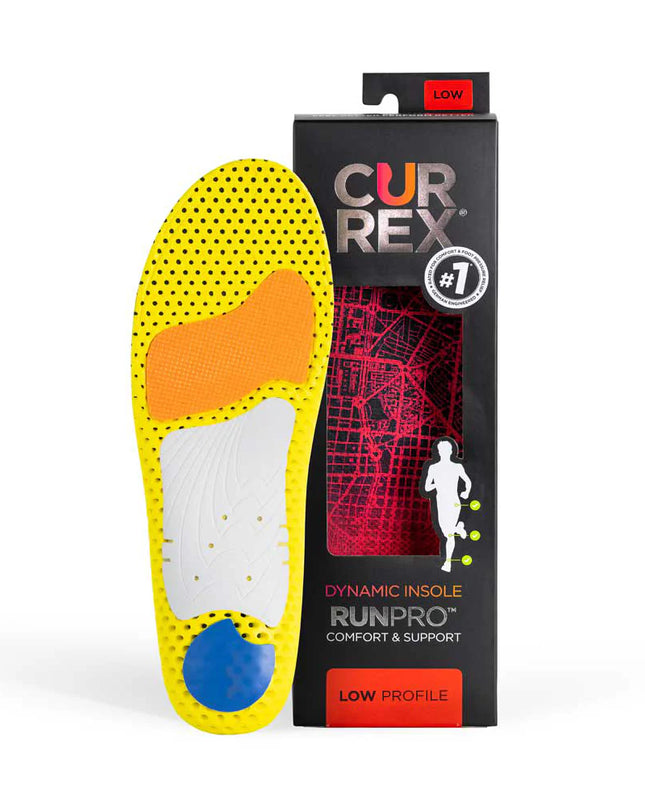 CURREX® RUNPRO™ Low Insoles | Dynamic Insoles for Running Shoes