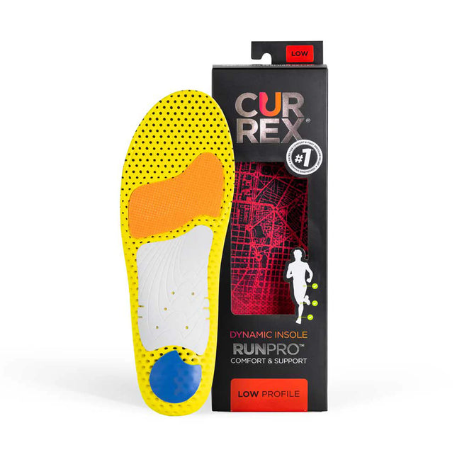 CURREX® RUNPRO™ Low Insoles | Dynamic Insoles for Running Shoes