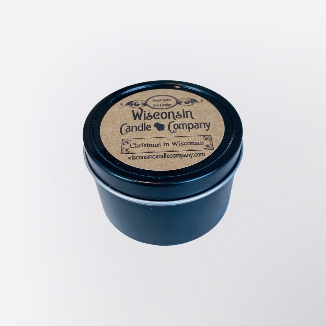 4 OZ TIN CANDLE - CHRISTMAS IN WISCONSIN