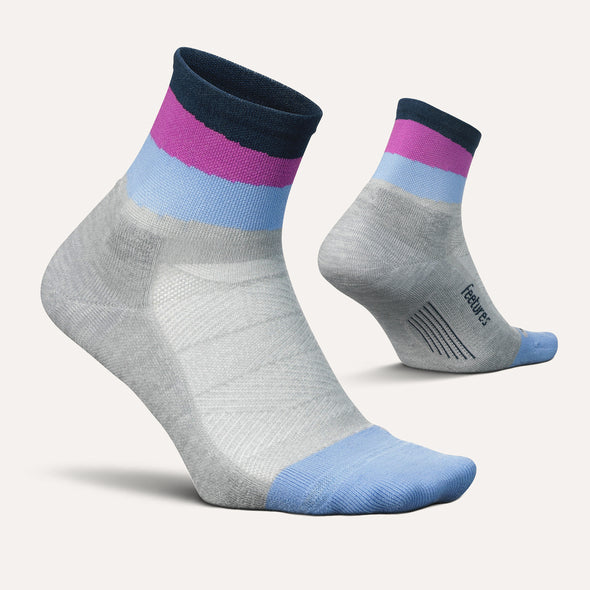 Feetures Elite Light Cushion Quarter - Lunar Ascent