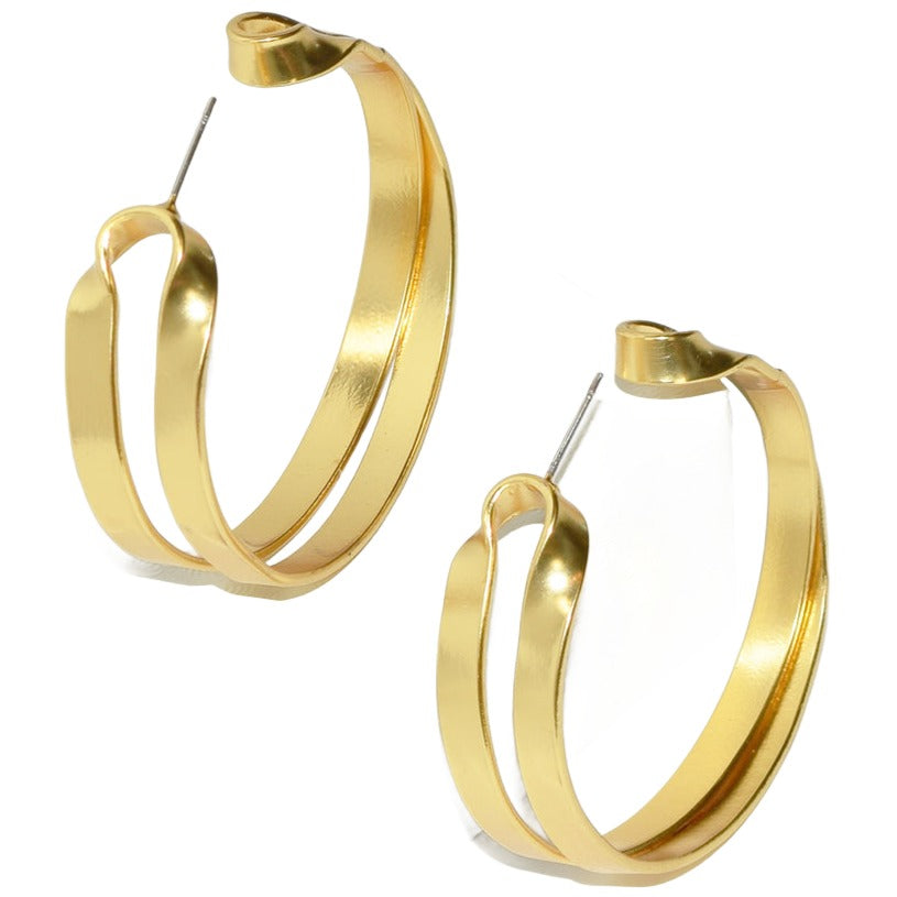 Split Hoop Earrings