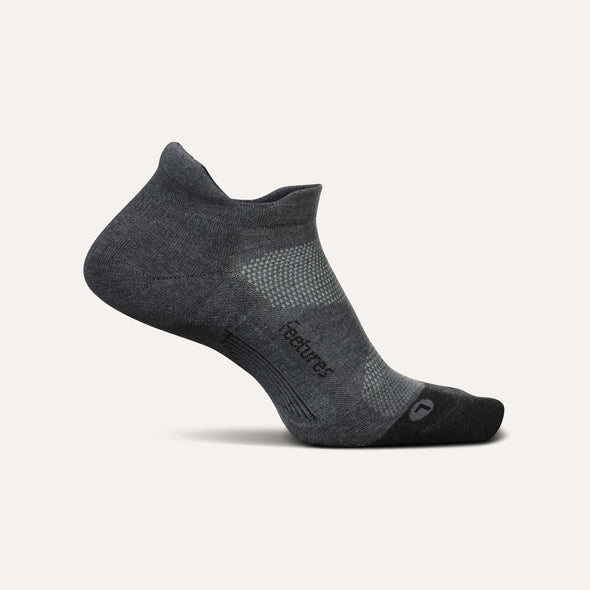 Feetures Elite Max Cushion No Show Tab - Grey