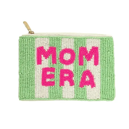 Ladies Mom Era Themed Fully Beaded Coin Purse