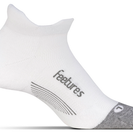Feetures Elite Max Cushion No Show Tab - White