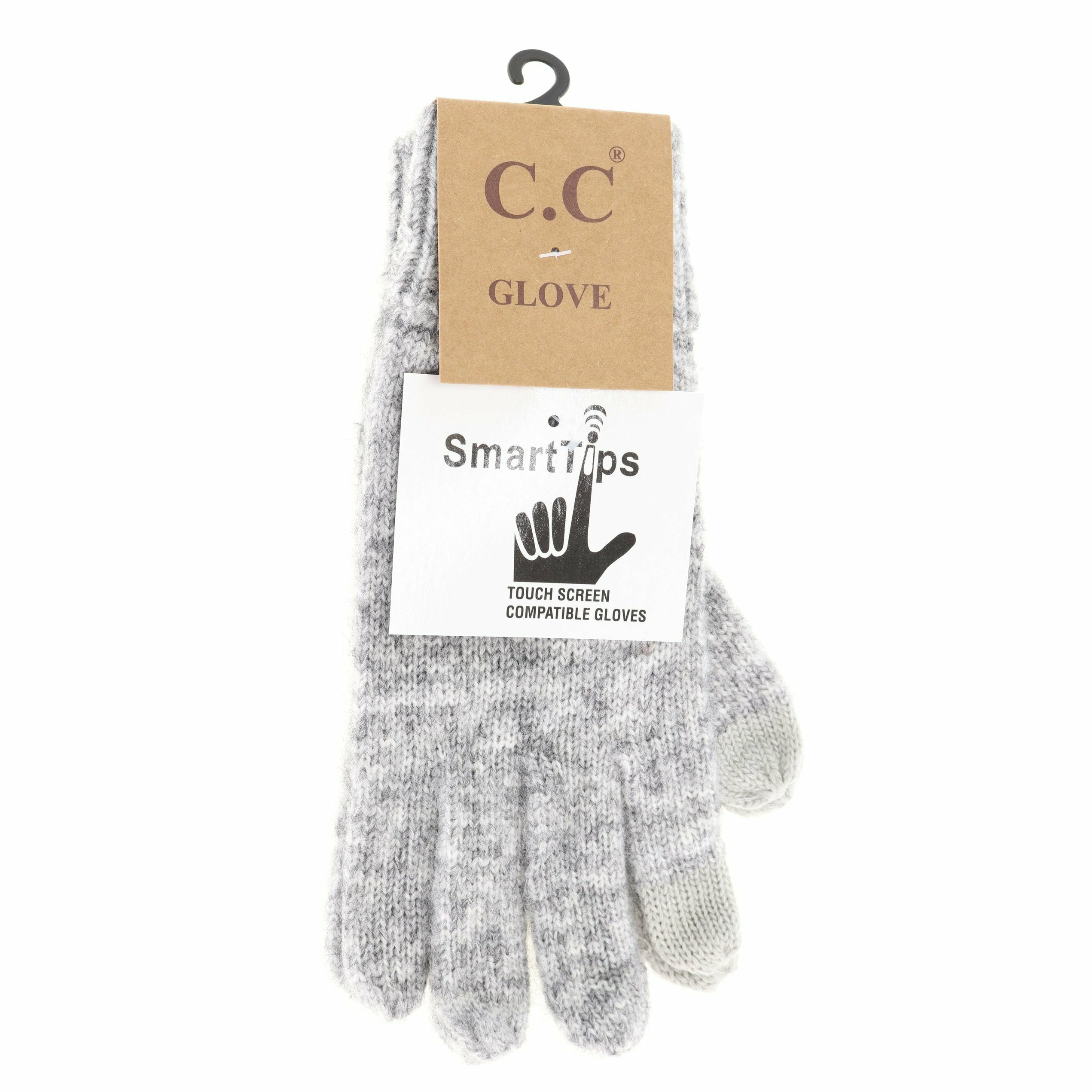 C.C.Beanie Soft Ribbed Knit Glove