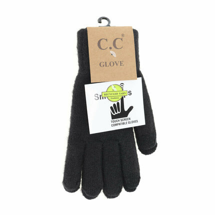 C.C.Beanie Soft Knit C.C Gloves