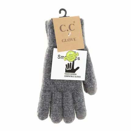 C.C.Beanie Soft Knit C.C Gloves