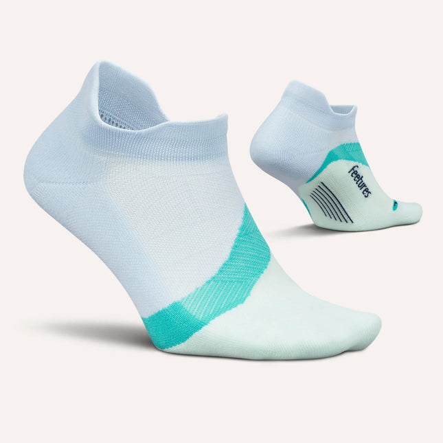 Feetures Elite Light Cushion No Show Tab - Glacier Mist