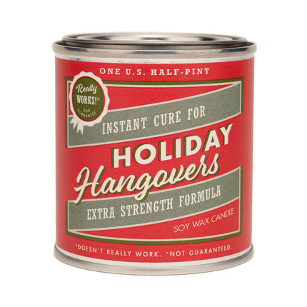 Whiskey River Holiday Hangovers Half Pint Paint Can Candle - 8 Oz