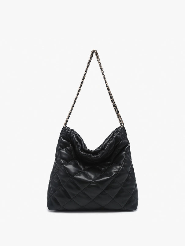 JEN & CO Houston Quilted Shoulder Bag
