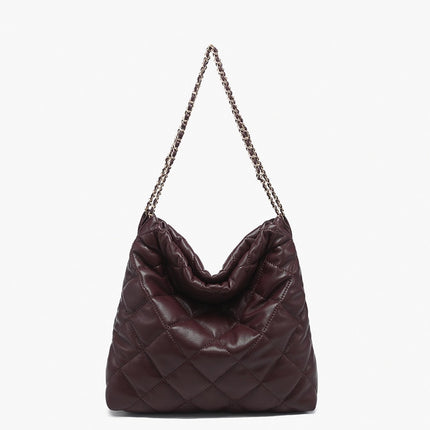 JEN & CO Houston Quilted Shoulder Bag