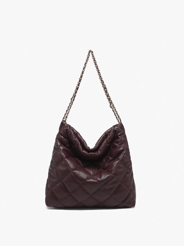 JEN & CO Houston Quilted Shoulder Bag