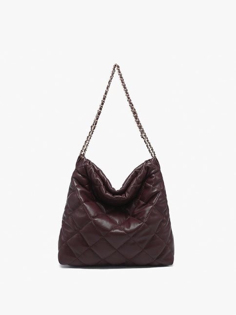 JEN & CO Houston Quilted Shoulder Bag