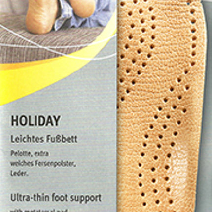 Pedaq Holidy Slim Sheepskin 3/4 Length Orthotic Insole