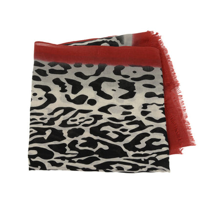 JOY SUSAN ABSTRACT JAG SCARF