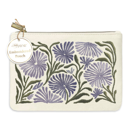 ZIP POUCH FLOWER MARKET ALLIUM