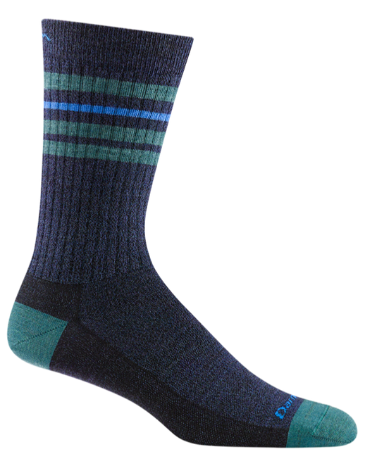 Darn Tough Letterman Crew Lightweight Lifestyle Sock (Men's) - Denim