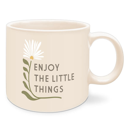 Ceramic Mug Flower Market Daisy Quote